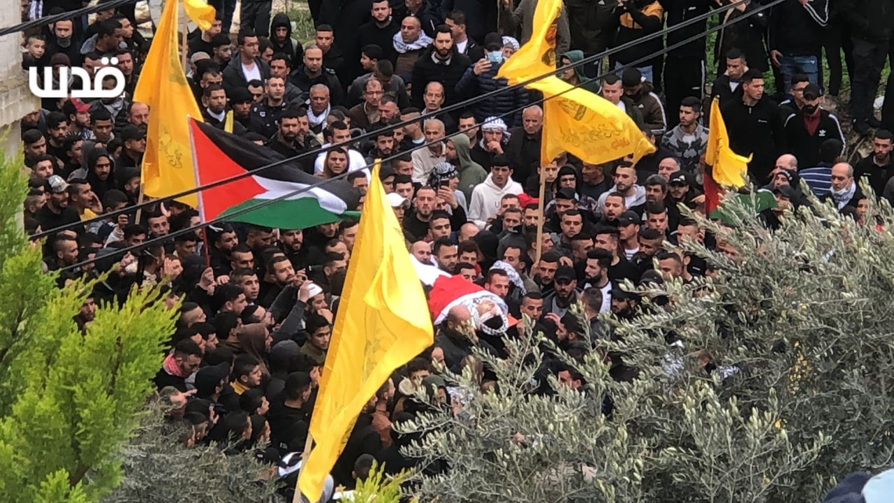 Grieving crowd participates in funeral of 17-year-old Palestinian killed by Israeli forces