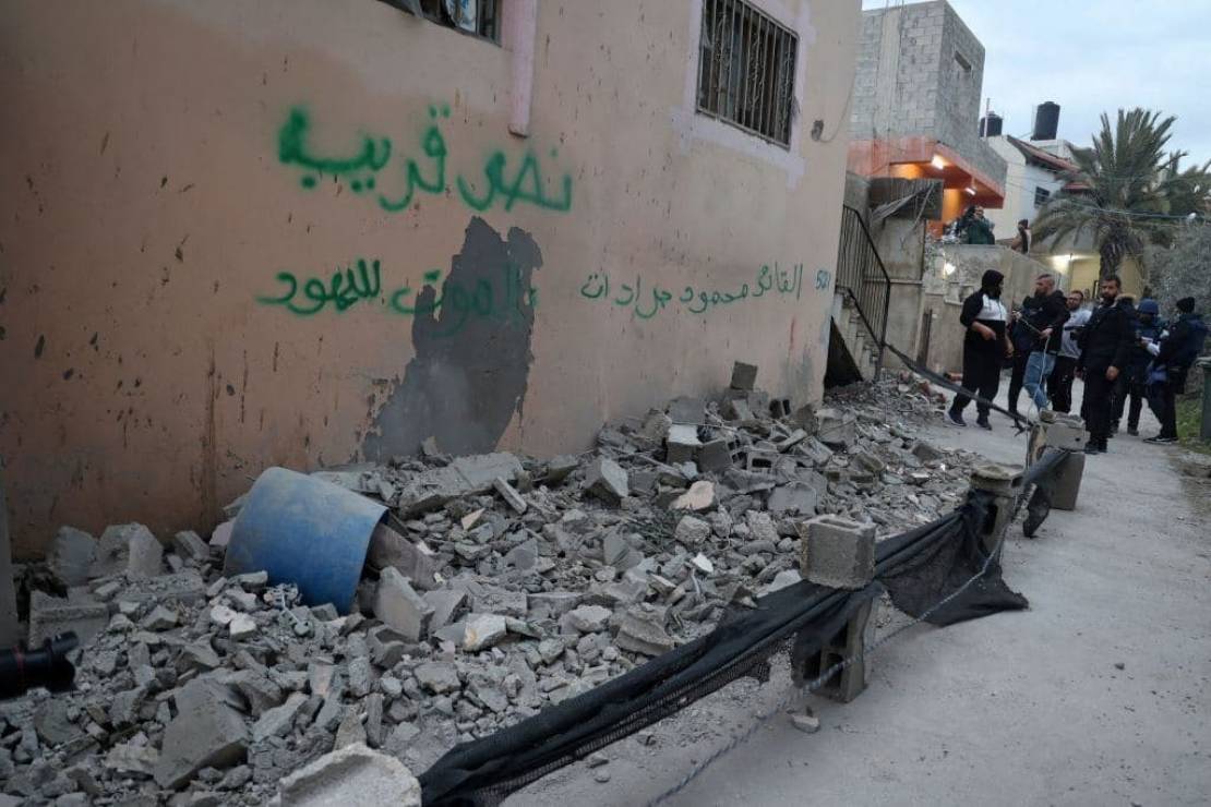 As punitive measure, ‘Israel’ blows up house of Palestinian prisoner in Jenin