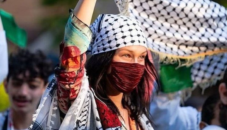 Bella Hadid: Will you free my Palestine