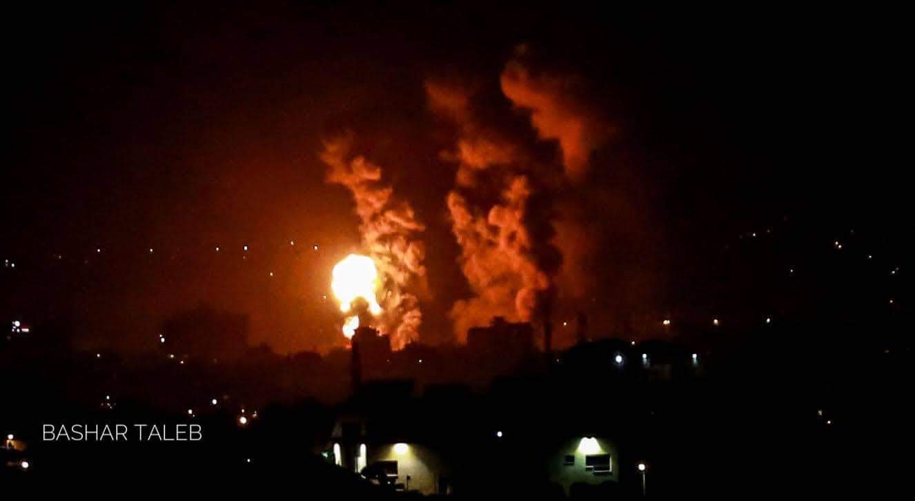‘Israel’ strikes targets in Gaza Strip at midnight