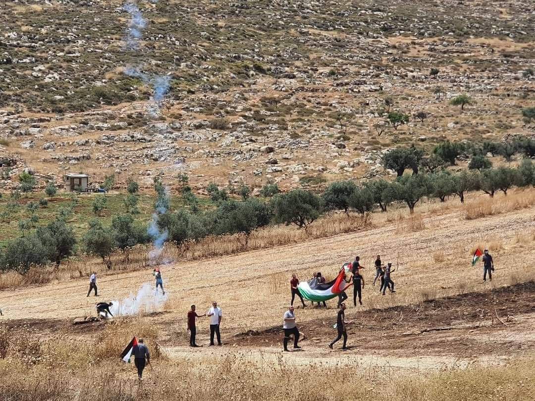 Israeli forces injure about 40 Palestinians taking part in anti-occupation protests in Nablus