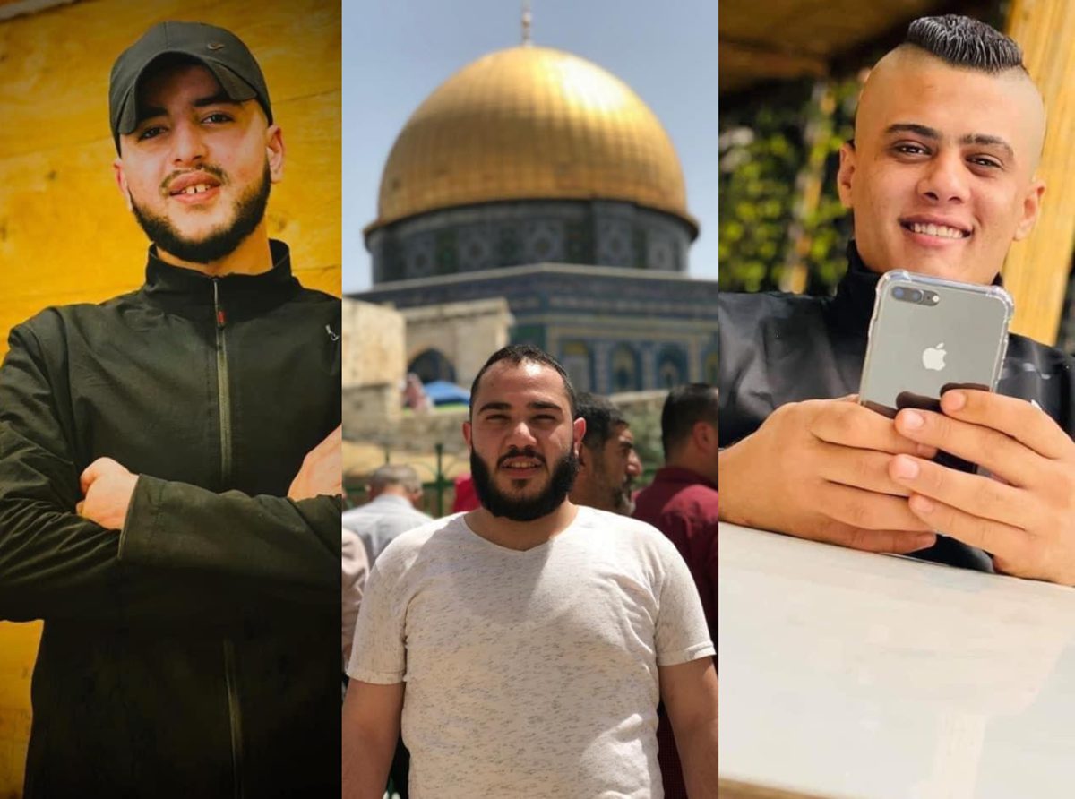 Israeli forces assasinate three Palestinian youths during military raid into Jenin