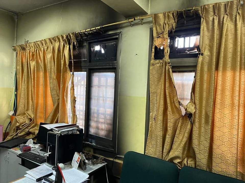 PICTURES & VIDEO| Israeli settlers attack Palestinian school in Nablus, set fire to classroom