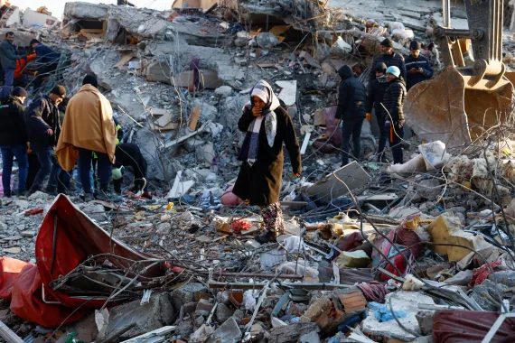 62 Palestinians killed by earthquake in Syria and Turkey