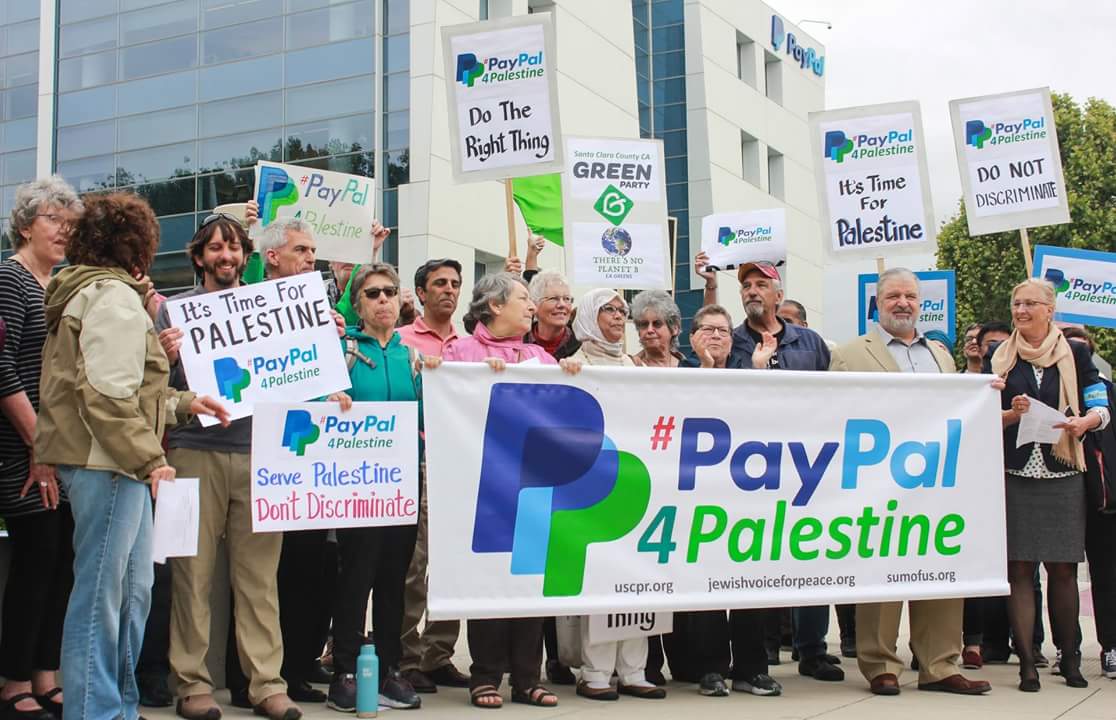 Eleven US congress members urge PayPal to open services to Palestinians