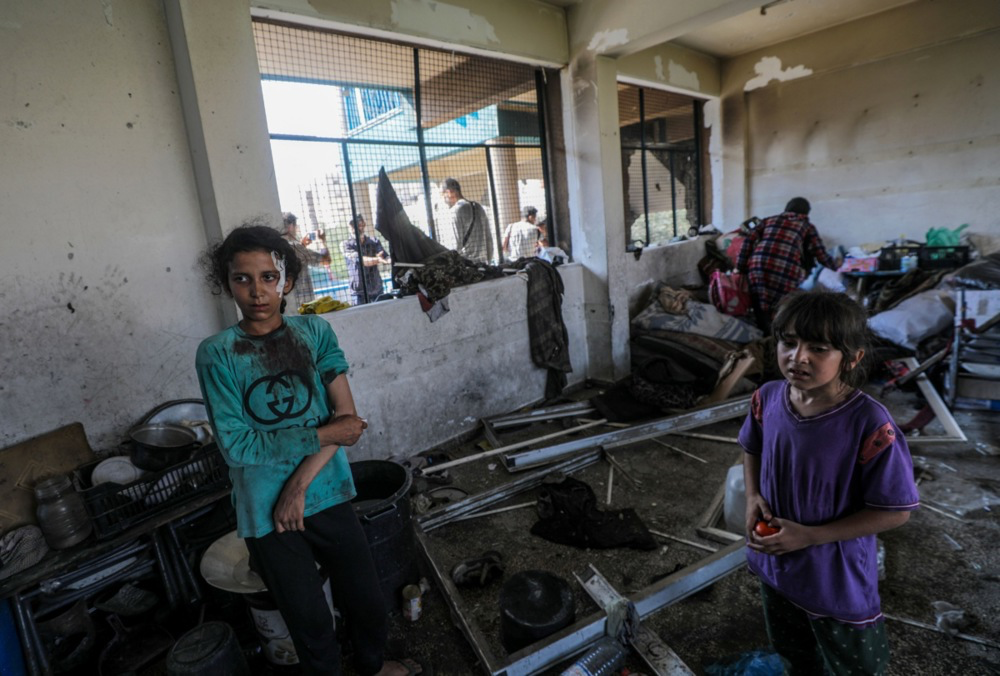 Israel strikes four separate schools in Gaza in nine days