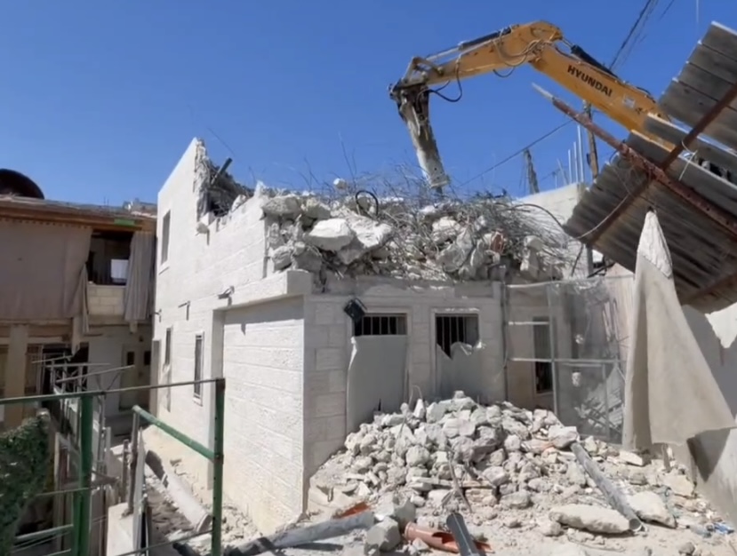 Palestinian man forced to self-demolish house by Israel in occupied Jerusalem