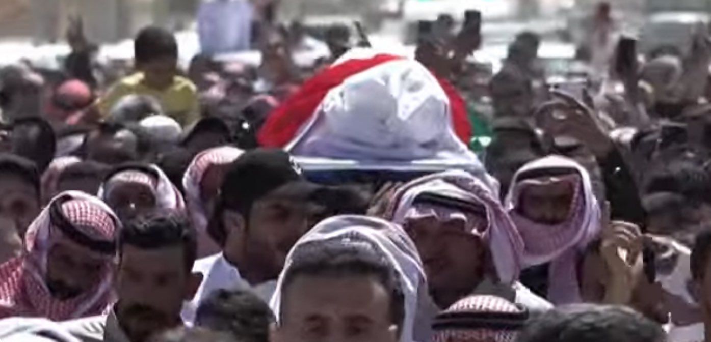 A sea of mourners at the funeral of Jordanian soldier who avenged Gaza: How Jordan Retrieved His Body