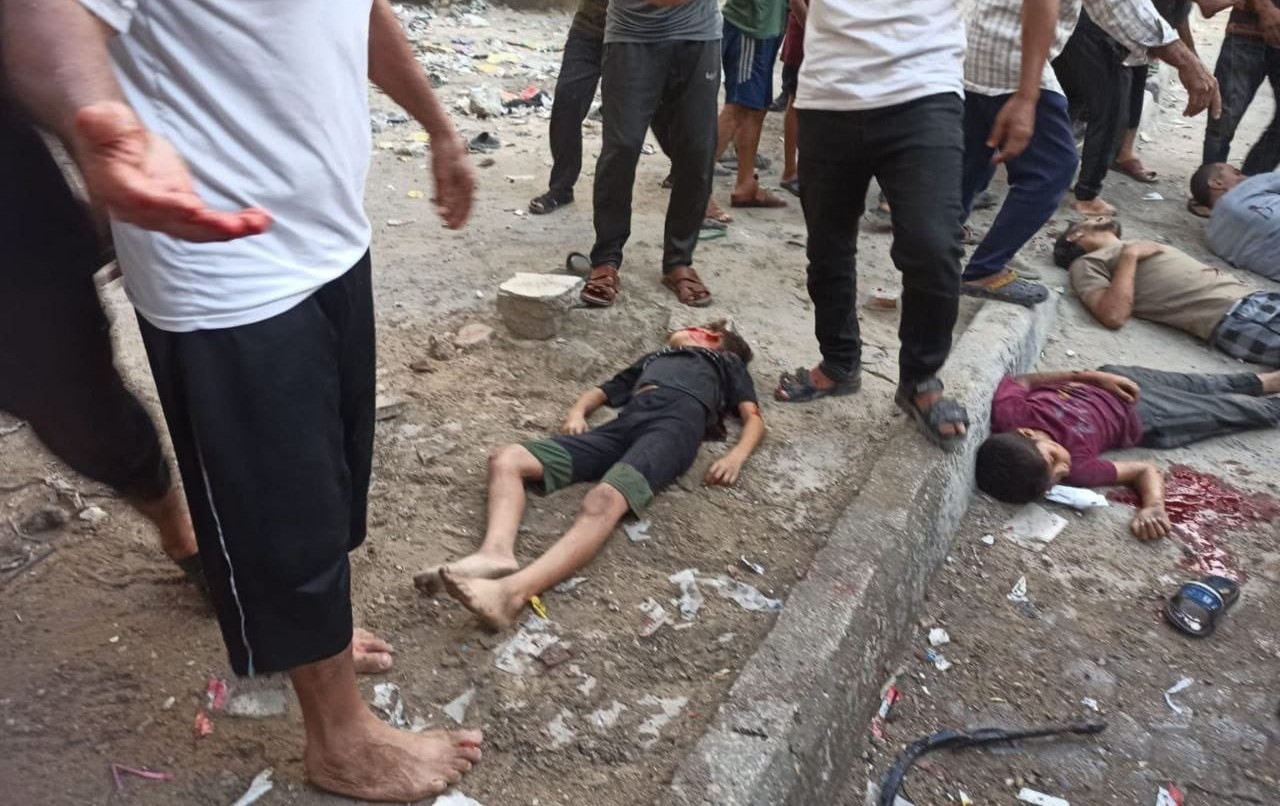 Israel Targets Children Playing in Al-Shati Refugee Camp, Gaza