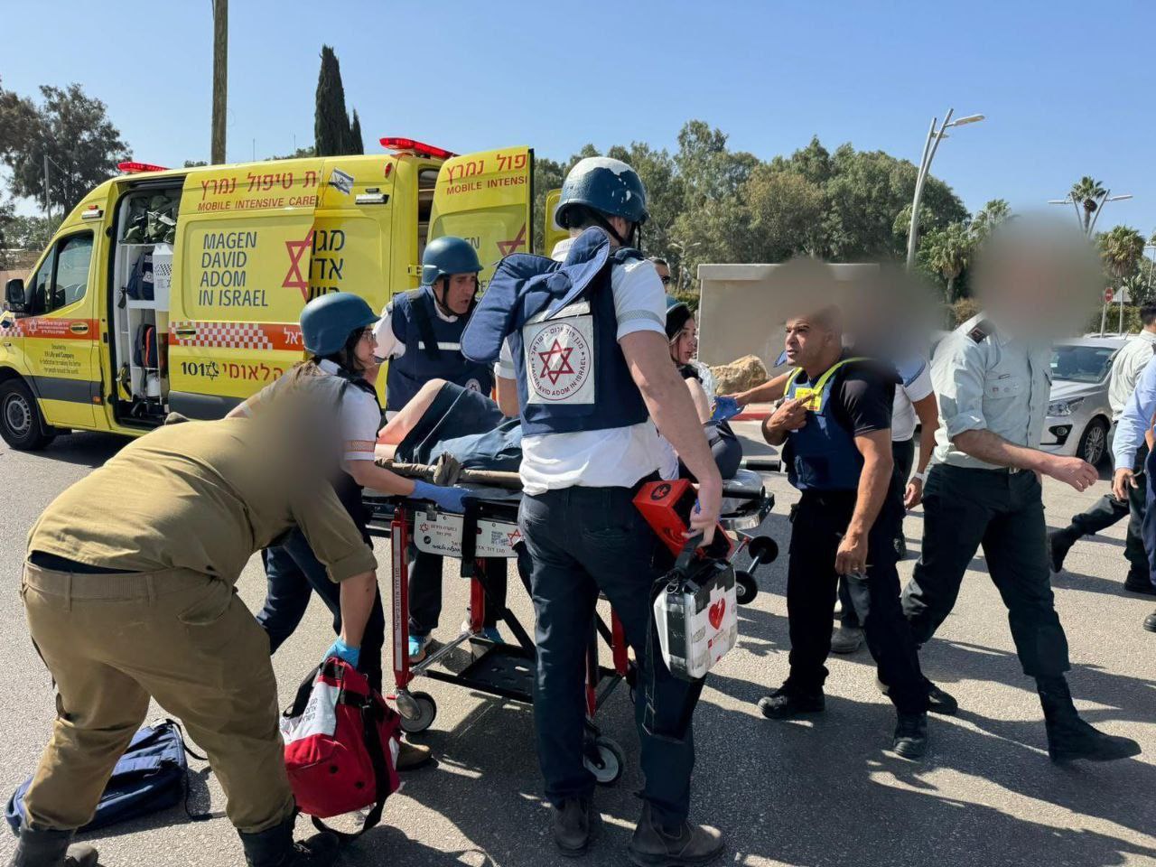 37 Israelis injured, 6 in critical condition, in truck-ramming operation in Tel Aviv