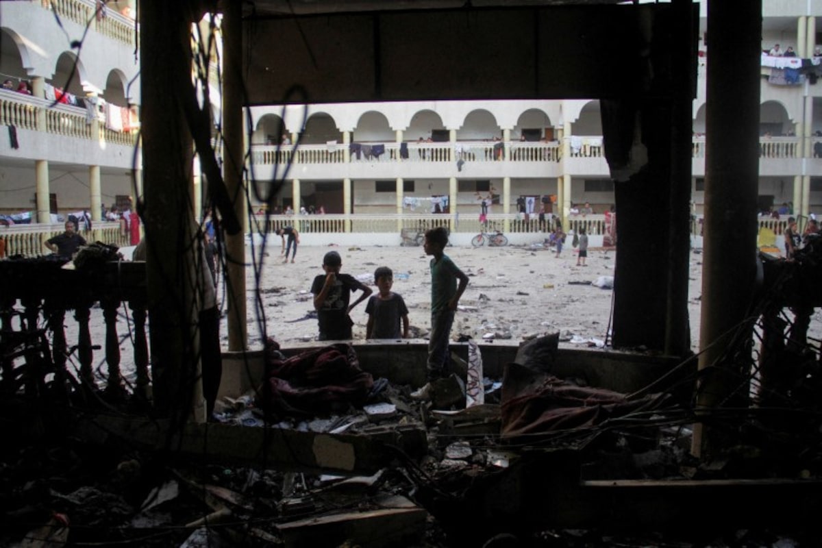 Second Israeli Attack on Gaza School in Four Months Kills at Least 10 Palestinians