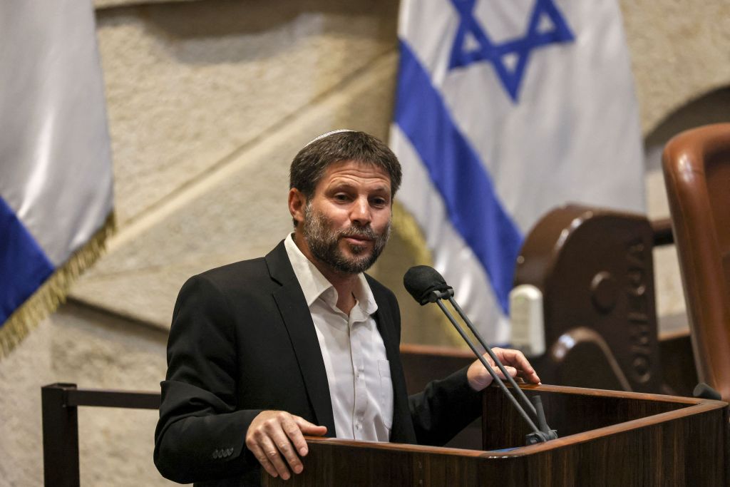 Smotrich: No Recognition of Palestinian Statehood During US Government Transition