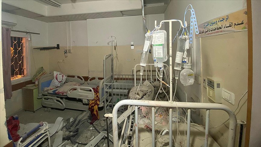 North Gaza: Israeli forces attack Kamal Adwan Hospital