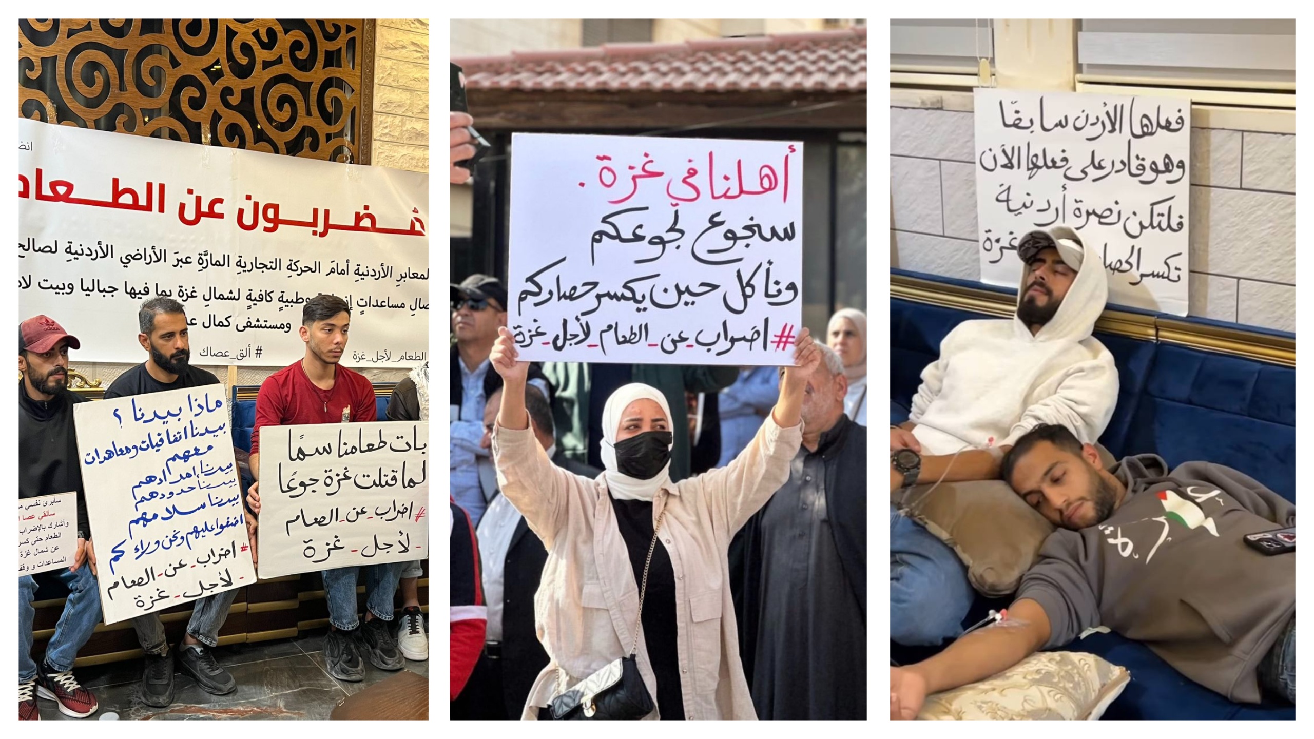 “We Can Besiege Them Too”: Over 100 Jordanian Hunger Strikers Demand Action to Break Northern Gaza Blockade