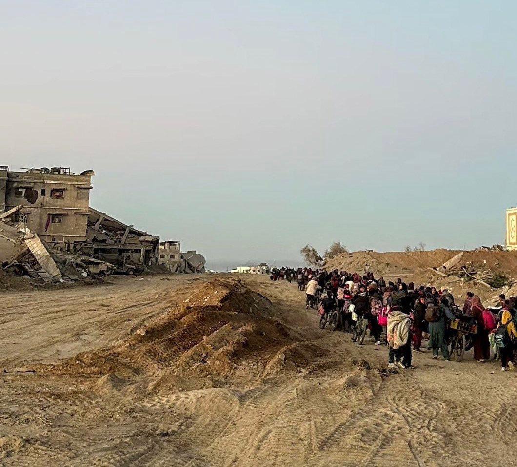 North Gaza: Israeli Forces Raid School-turned-Shelter in Beit Hanoun, Arrest Men, Forcibly Displace People, Kill Over 15 Others