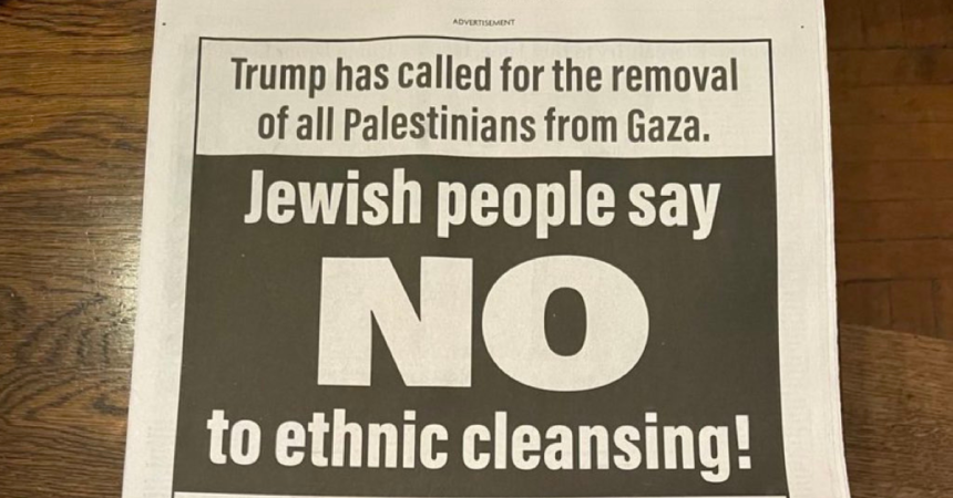 Over 350 Rabbis, Jewish Figures Say No to Trump’s Plans of Ethnic Cleansing of Palestinians in Gaza