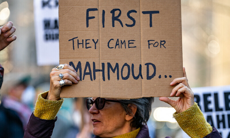 US Scholars Sue Trump over Crackdown on Pro-Palestine Activists