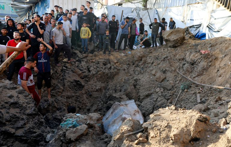 Israeli Assault on Gaza School Housing Displaced Families Kills at Least 15 People