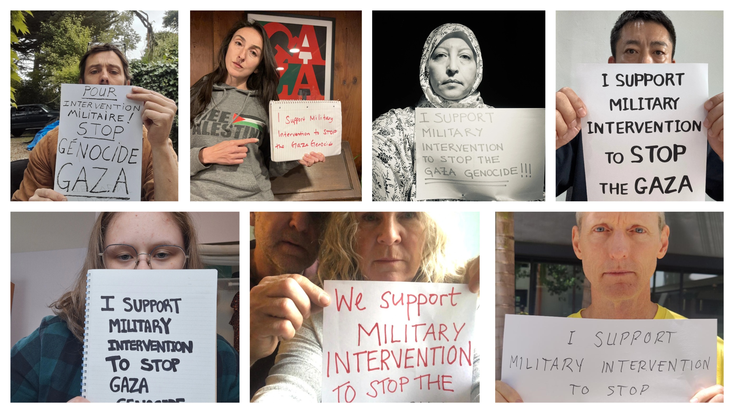 Global Campaign Calls for Military Intervention to End Gaza Genocide