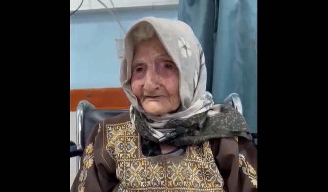 Video: “He Punched Me”: Israeli Soldiers Attack 88-Year-Old Woman in Rafah