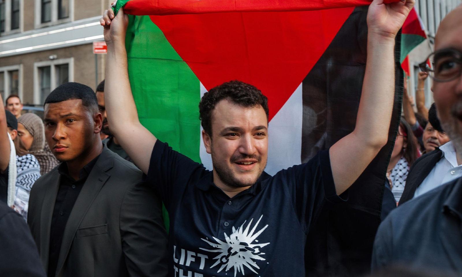 Mahmoud Khalil Joins Pro-Palestine Rally in New York Hours After Release: “I Refused to Remain Silent While Watching a Genocide in Palestine”