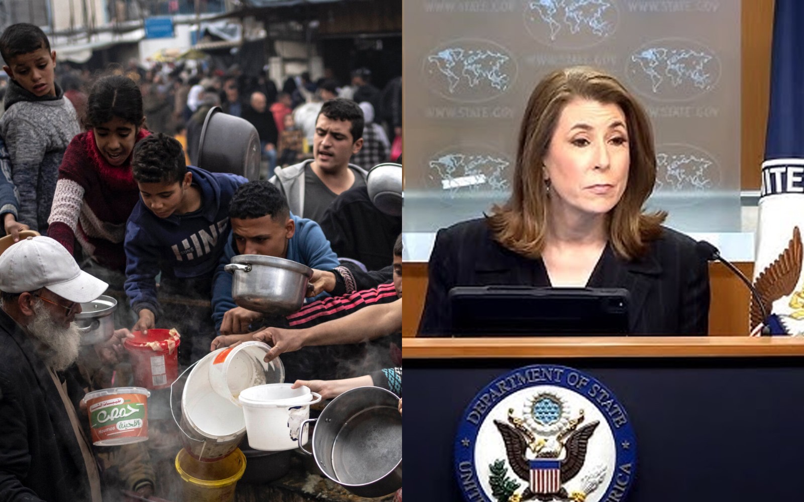 US State Department Spokesperson Says She's Being 'Harangued' Over Israel's Gaza Starvation Policy