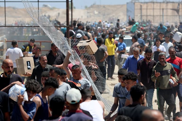 ‘Mass Death Traps’: Outrage Erupts After Israeli Forces Kill Dozens of Starving Aid Seekers at US-backed Centers in Gaza