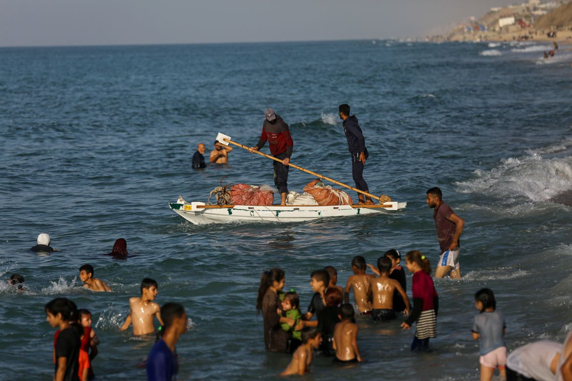 Israel Bans Starved Palestinians from Gaza Sea in Escalating Starvation Campaign