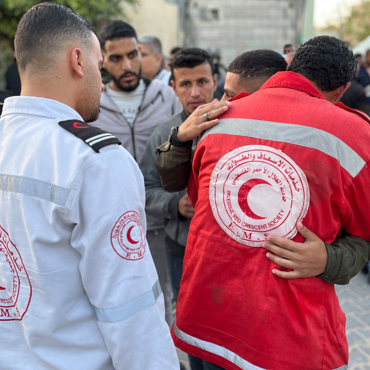 Israeli Strike Hits PRCS Headquarters in Gaza’s Khan Younis, Killing One Staffer and Injuring Three Others