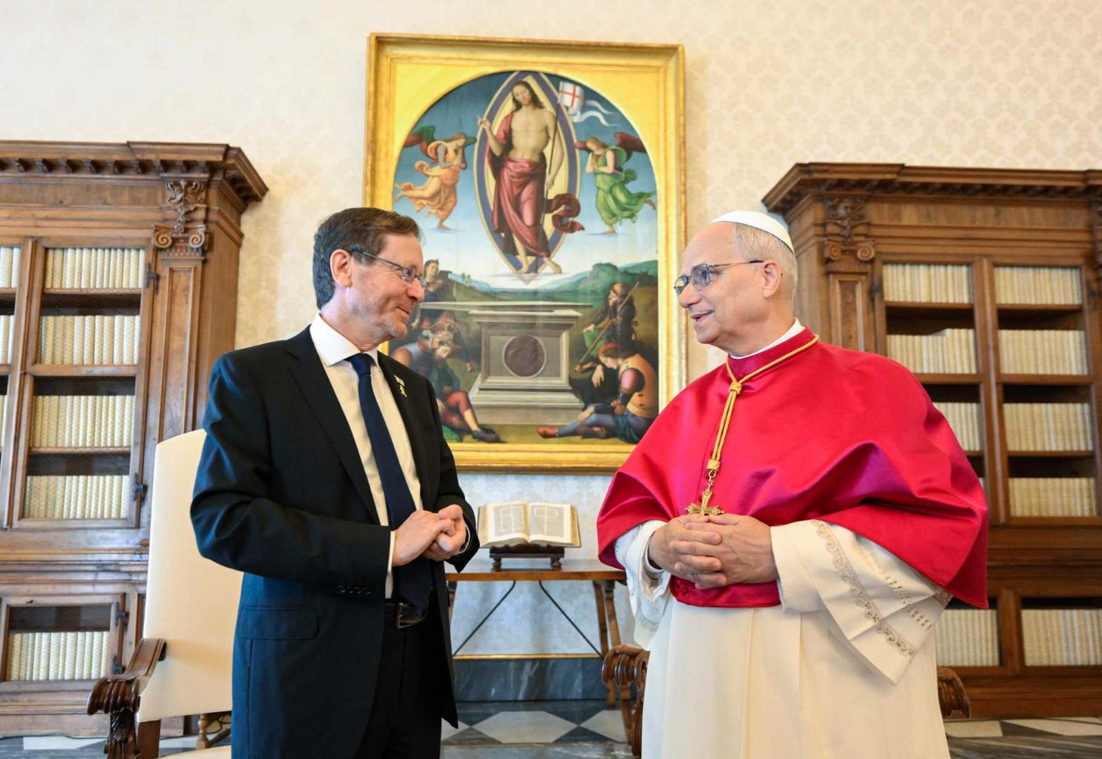 Pope Leo Meets Israeli President Amid Gaza Genocide, Sparking Backlash