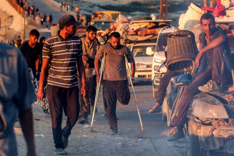 Hundreds Forcibly Displaced from Northern Gaza Amid Heavy Israeli Bombardment While Israel Claims of Shelters and Safe Zones