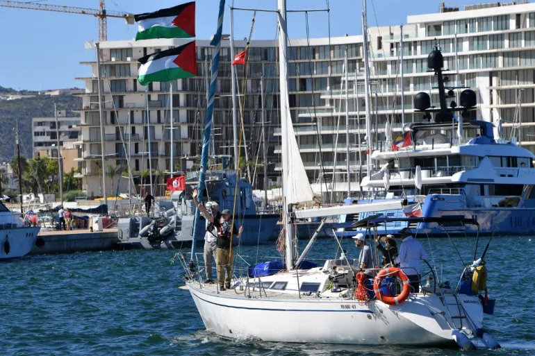 Israel Launches Smear Campaign Against Global Sumud Flotilla, Calls Activists Hamas, Raising Fears of Violent Interception