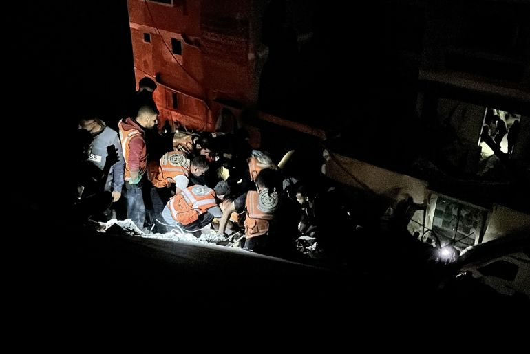 100 Palestinians, Mostly Children, Killed as Israel Escalates Gaza Attacks Despite Ceasefire