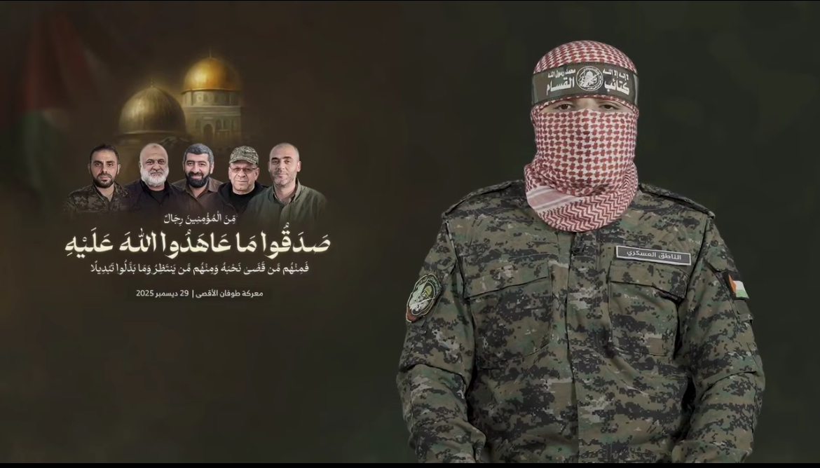 Hamas’ Al-Qassam Brigades Release First Video Speech by New Spokesperson Abu Obaida