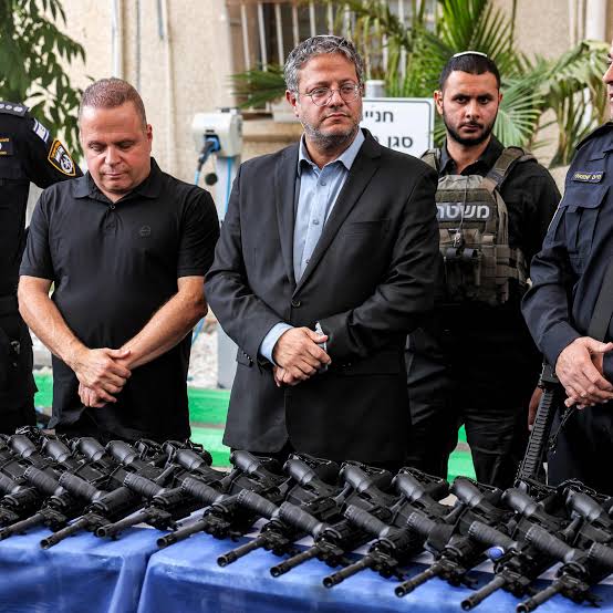 Israel’s Ben-Gvir Approves Gun Licences for 18 Illegal West Bank Settlements
