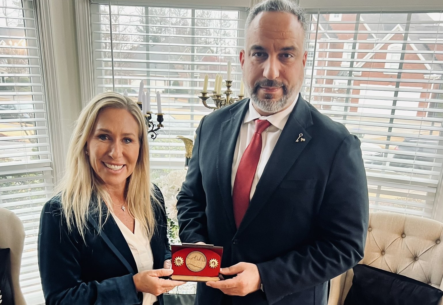 Marjorie Taylor Greene Highlights Reports of Palestinian Christian Persecution After Meeting Bethlehem Mayor