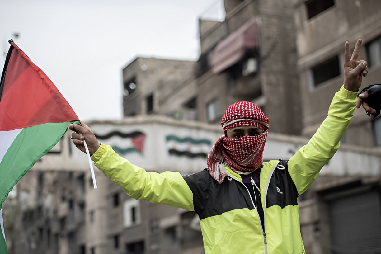 Mass Protests Across Syria Show Solidarity with Palestinian Detainees and Hostages Amid Israeli Death Penalty Law