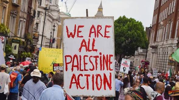 Over 500 People Arrested in London at Palestine Action Protest