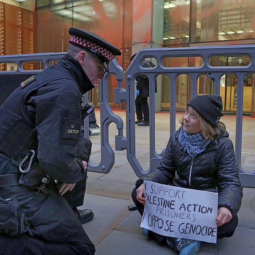 “We Oppose Genocide”: Greta Thunberg Among Over 130 Public Figures Challenging UK Ban on Palestine Action, Risking Arrest