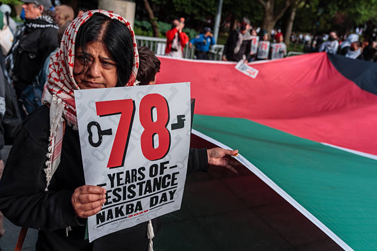 Protests Mark 78th Nakba Anniversary Across Arab and Western Cities