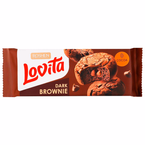 Здобне печиво Lovita Blondie Brownie з какао ККФ 152г