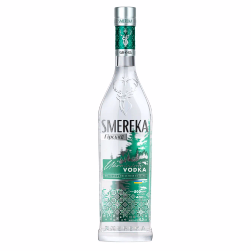 Горілка особлива Смерека Гірська ТМ Smereka 0,5л