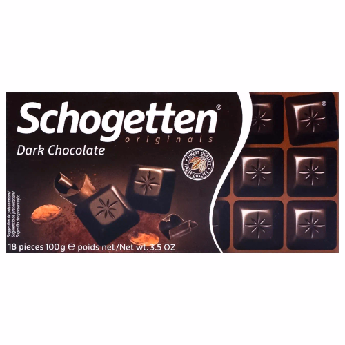 Шоколад Schogetten 100г  Dark Chocolate