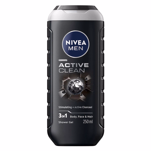 ГЕЛЬ ДЛЯ ДУШУ ЧОЛОВІЧИЙ СИЛА ВУГІЛЛЯ NIVEA 250 МЛ.