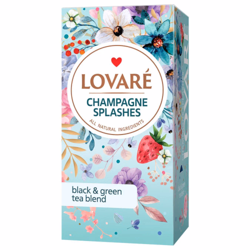 Lovare чай ф/п 24*2г Бризки шампанського