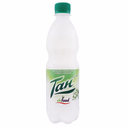 Напій кисломол сл/газ Тан з кропом 0,5 дм3 1% ТМ Ekfood пет/пляш