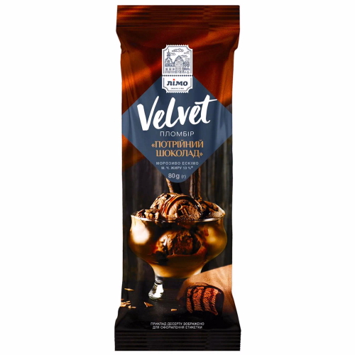 Ескімо Velvet шок. нап. шок.(потрійний шоколад) 80г