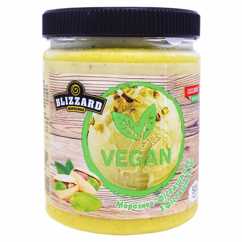Блізард №1 VEGAN Фісташкове з фісташ 500г