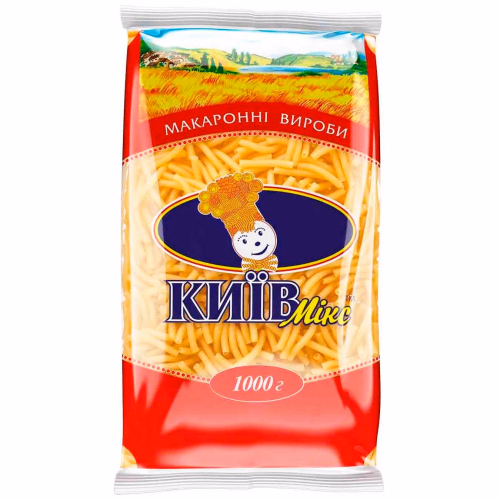 Макаронні вироби Київ Мікс 1 кг Трубочки