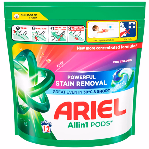 ARIEL Авт Гель СМЗ Рідк.в розчин капсулах Колор 12X17,6г